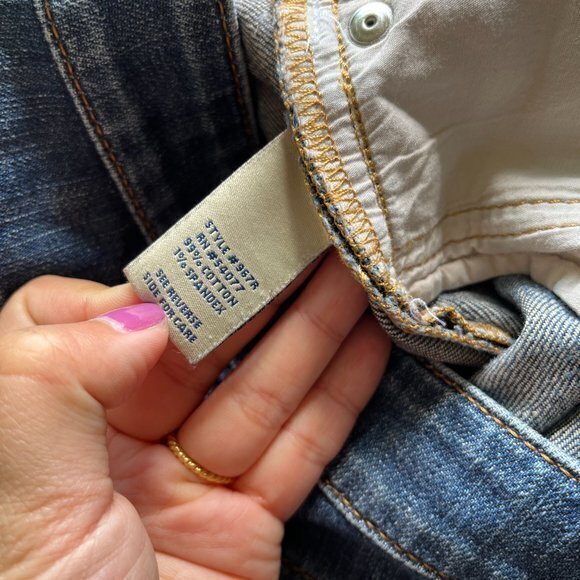 CAbi Baby Bootcut Jeans Style 967R Womens Size 2‎ Blue Denim Pants - Picture 8 of 9